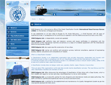 Tablet Screenshot of insb-bulgaria.com
